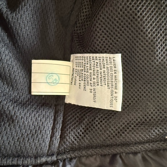 Degre 7 Olive and White SKI Jacket with Sky Blue Accents - Picture 4 of 9